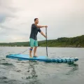 Deska SUP Gladiator Pro 12'6" Wide 2026 z wiosłem kajakowym, bojką i pompką elektryczną PBG-8