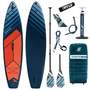 Deska SUP Gladiator Pro 11'4" 2026 z wiosłem kajakowym i bojką do wiosła