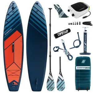 Deska SUP Gladiator Pro 11'4" 2026 z wiosłem kajakowym, bojką i  pompką elektryczną PBG-8