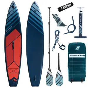 Deska SUP Gladiator Pro 12'6" Touring 2026 z wiosłem kajakowym i bojką do wiosła