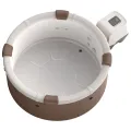 Jacuzzi ogrodowe MSpa FRAME ROVA 6-osobowe panelowe z hydromasażem, LED, aplikacją, UVC i systemem EcoPulse