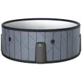 Pompowane jacuzzi ogrodowe MSpa FRAME TIDAL-ECO 6-osobowe 180 cm z hydromasażem i 138 dyszami