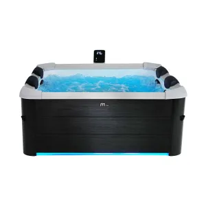 Zdjęcie produktu - Jacuzzi ogrodowe MSpa OSLO 6-osobowe panelowe z hydromasażem, LED, aplikacją, UVC i ozonem
