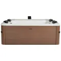 Jacuzzi ogrodowe MSpa FRAME AMBER AERO PLUS 6-osobowe panelowe z hydromasażem, LED, aplikacją i UVC