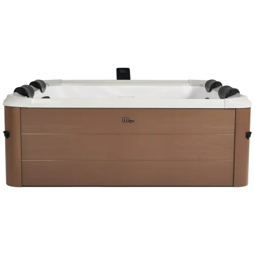 Jacuzzi ogrodowe MSpa FRAME AMBER AERO PLUS 6-osobowe panelowe z hydromasażem, LED, aplikacją i UVC