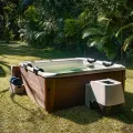 Jacuzzi ogrodowe MSpa FRAME AMBER AERO PLUS 6-osobowe panelowe z hydromasażem, LED, aplikacją i UVC