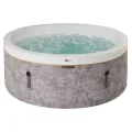 Jacuzzi ogrodowe MSpa COCOON-ECO 6-osobowe piankowe z hydromasażem SyncJet, aplikacją, UVC i 130 dyszami