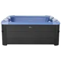 Jacuzzi ogrodowe MSpa FRAME SAPPHIRE 6-osobowe panelowe z hydromasażem, LED, aplikacją i UVC