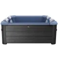 Jacuzzi ogrodowe MSpa FRAME SAPPHIRE 6-osobowe panelowe z hydromasażem, LED, aplikacją i UVC
