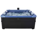 Jacuzzi ogrodowe MSpa FRAME SAPPHIRE 6-osobowe panelowe z hydromasażem, LED, aplikacją i UVC