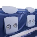 Jacuzzi ogrodowe MSpa FRAME SAPPHIRE 6-osobowe panelowe z hydromasażem, LED, aplikacją i UVC