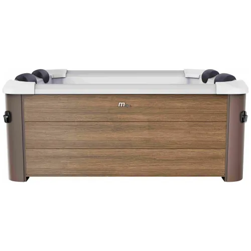 Jacuzzi ogrodowe MSpa FRAME AMBER 6-osobowe panelowe z hydromasażem, LED, aplikacją, UVC i ozonem