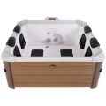 Jacuzzi ogrodowe MSpa FRAME AMBER 6-osobowe panelowe z hydromasażem, LED, aplikacją, UVC i ozonem