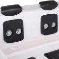 Jacuzzi ogrodowe MSpa FRAME AMBER 6-osobowe panelowe z hydromasażem, LED, aplikacją, UVC i ozonem