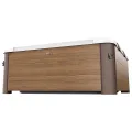 Jacuzzi ogrodowe MSpa FRAME AMBER 6-osobowe panelowe z hydromasażem, LED, aplikacją, UVC i ozonem