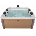 Jacuzzi ogrodowe MSpa FRAME AMBER 6-osobowe panelowe z hydromasażem, LED, aplikacją, UVC i ozonem