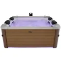 Jacuzzi ogrodowe MSpa FRAME AMBER 6-osobowe panelowe z hydromasażem, LED, aplikacją, UVC i ozonem