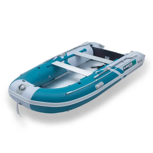 Łódź, ponton pompowany Gladiator Action C370AL podłoga aluminiowa