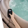 Jacuzzi ogrodowe MSpa URBAN BRISTOL 6-osobowe pompowane z masażem bąbelkowym, UVC, ozonem i timerem