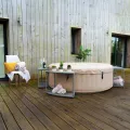 Jacuzzi ogrodowe MSpa URBAN BRISTOL 6-osobowe pompowane z masażem bąbelkowym, UVC, ozonem i timerem