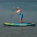 Deska SUP Gladiator ONE 10'8" Lime z bojką na wiosło