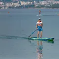 Deska SUP Gladiator ONE 10'8" Lime z pompką elektryczną PBG6 i bojka