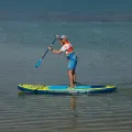 Deska SUP Gladiator ONE 10'8" Lime z pompką elektryczną PBG6 i bojka