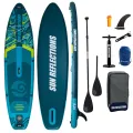 Deska Sup Sun Reflections M 10.8 Minicombo Emerald