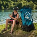 Plecak na kółkach Aqua Marina 90 L - morski