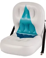 Dwa wygodne, pompowane siedziska